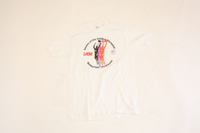 1980年 ロサンゼルスオリンピック バスケTシャツ adidas