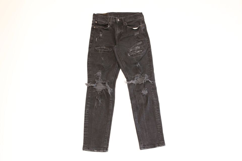リーバイス 531 スキニー ダメージデニム Levi's 531 Black リーバイス 531 スキニー ダメージデニム Levi's 531 Black