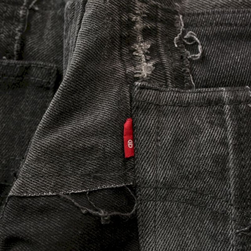 リーバイス パッチワーク リメイク デニムパンツ Levi's リーバイス パッチワーク リメイク デニムパンツ Levi's
