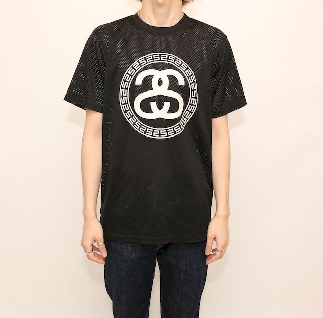 stussy メッシュTシャツ