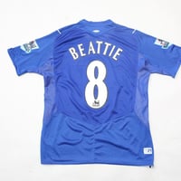 アンブロ エバートン 04-05 ビーティー #8 フットボール ゲームシャツ Umbro Everton FC Beattie Football Game Shirt#