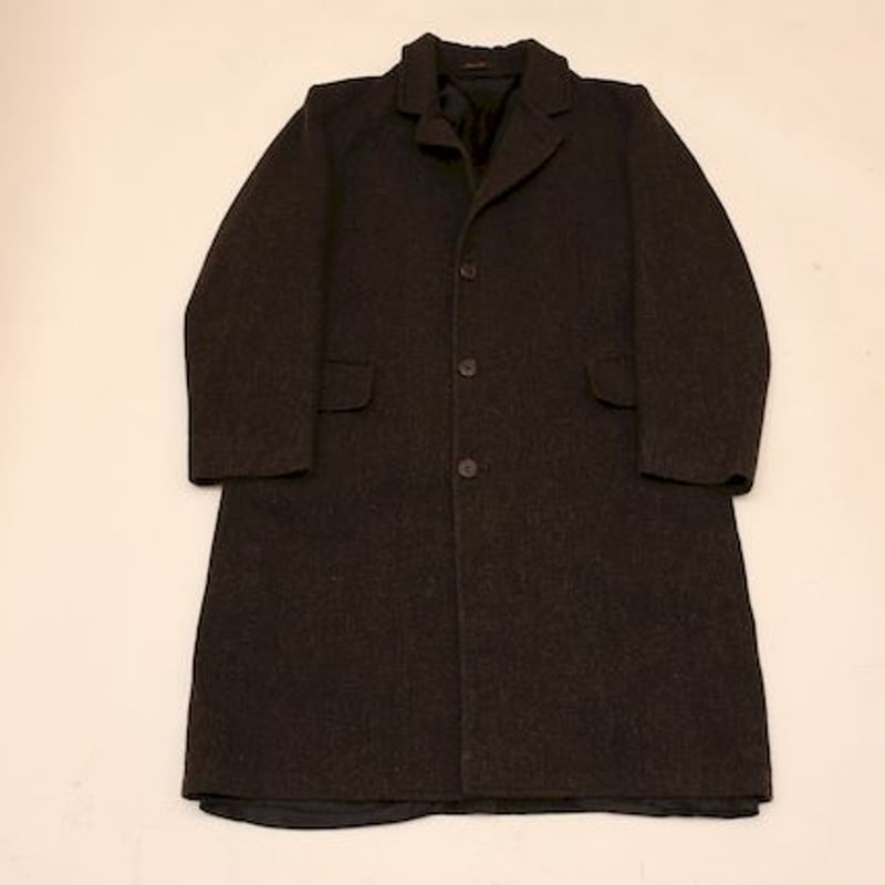 ウール ヘリンボーン チェスターコート Wool Herringbone Chester Co