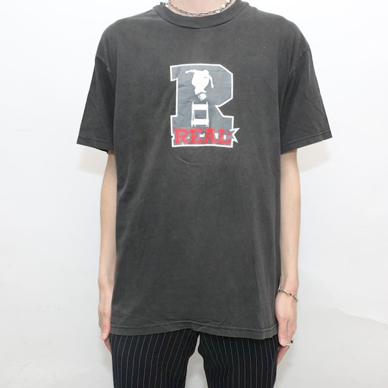 リアルスケートボード Tシャツ REAL SKATEBOARDS T-shirt | Blue