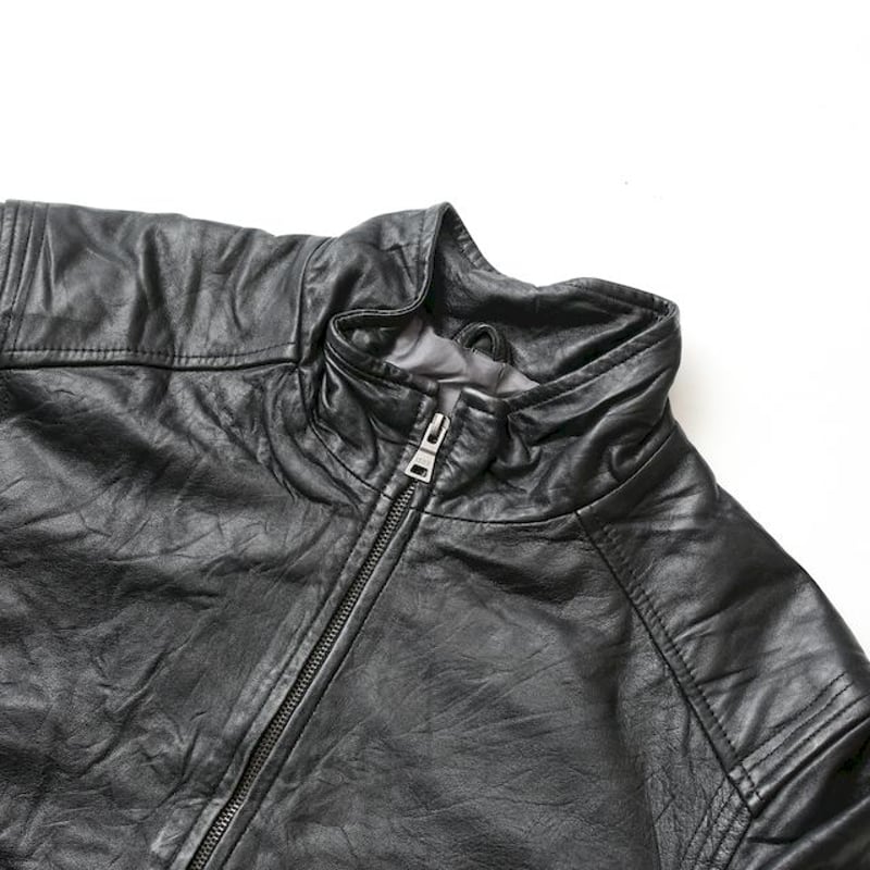 アイゾッド ブラック シングル レザージャケット IZOD Black アイゾッド ブラック シングル レザージャケット IZOD Black