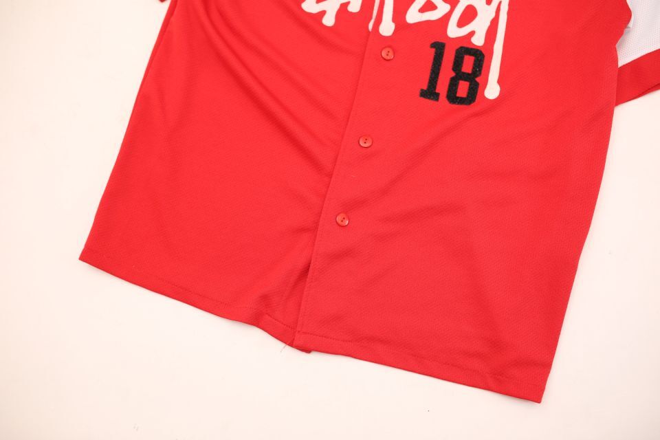 ステューシー ベースボールシャツ Stussy Baseball Shirt | Blue ステューシー ベースボールシャツ Stussy Baseball Shirt | Blue