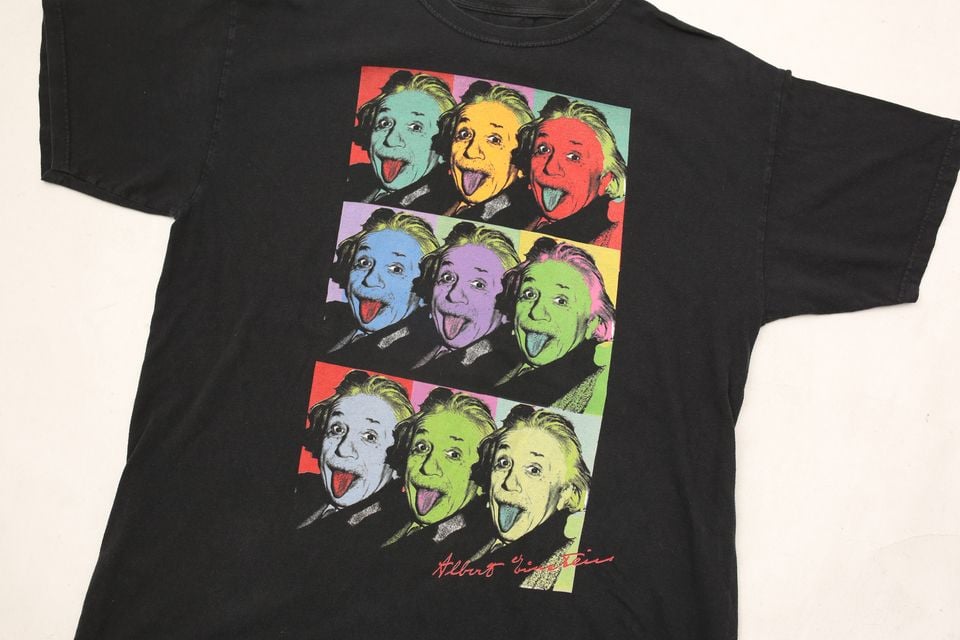 アインシュタイン Tシャツ Albert Einstein T-Shirt# | Blue