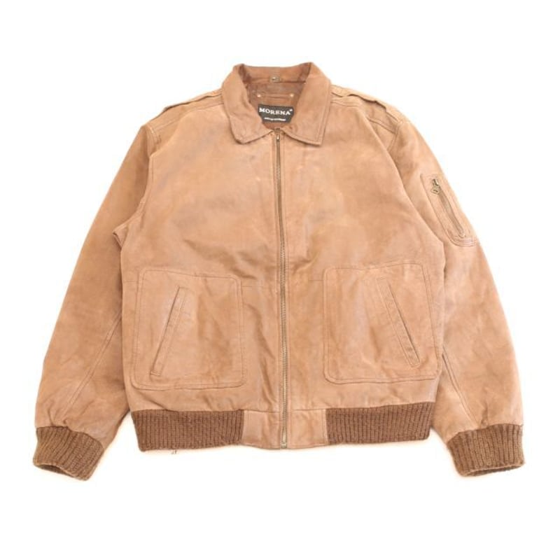 ヌバックレザー ジャケット Nubuck Leather Jacket | Blue