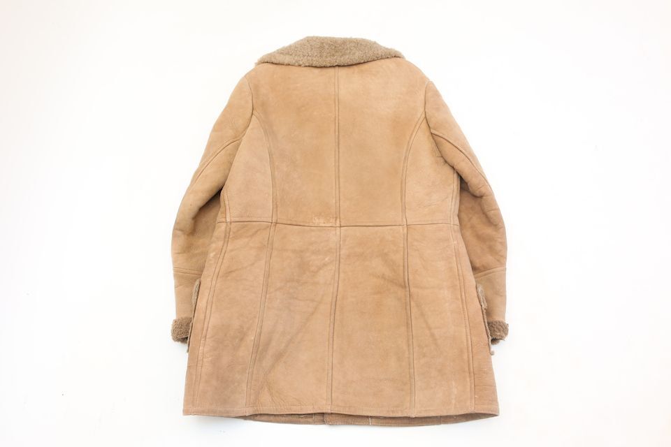 70s Searsムートンコート ヴィンテージ ビンテージ レザーボアジャケット 70s ビンテージ sears レザー ボア ジャケット 36 - メルカリ