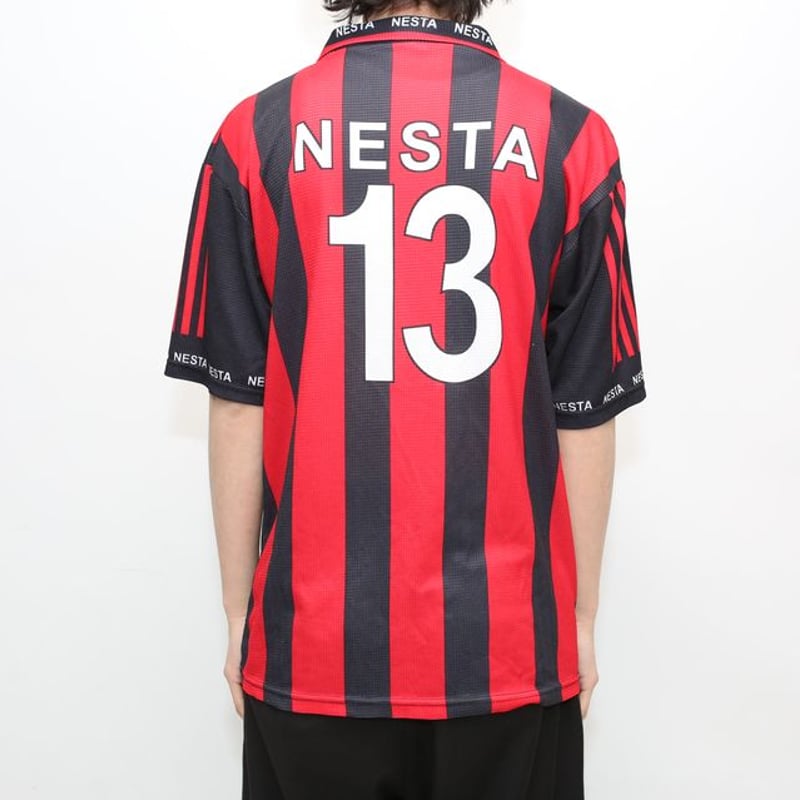 ACミラン ネスタ #13 フットボール ゲームシャツ AC Milan Nesta Foot