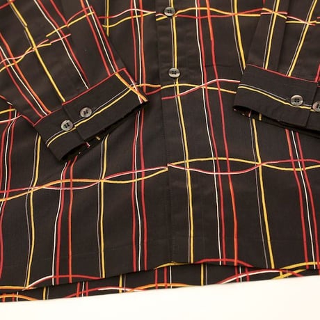 総柄ロングスリーブシャツ L/Shirt #