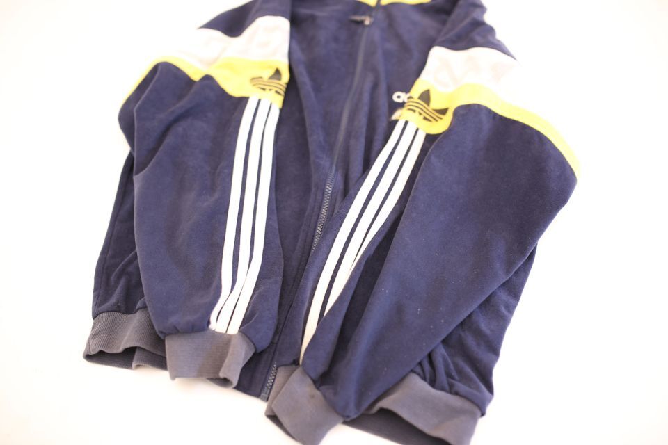 80s アディダス ベロアトラック ジャケット Adidas Velour Track 80s アディダス ベロアトラック ジャケット Adidas Velour Track