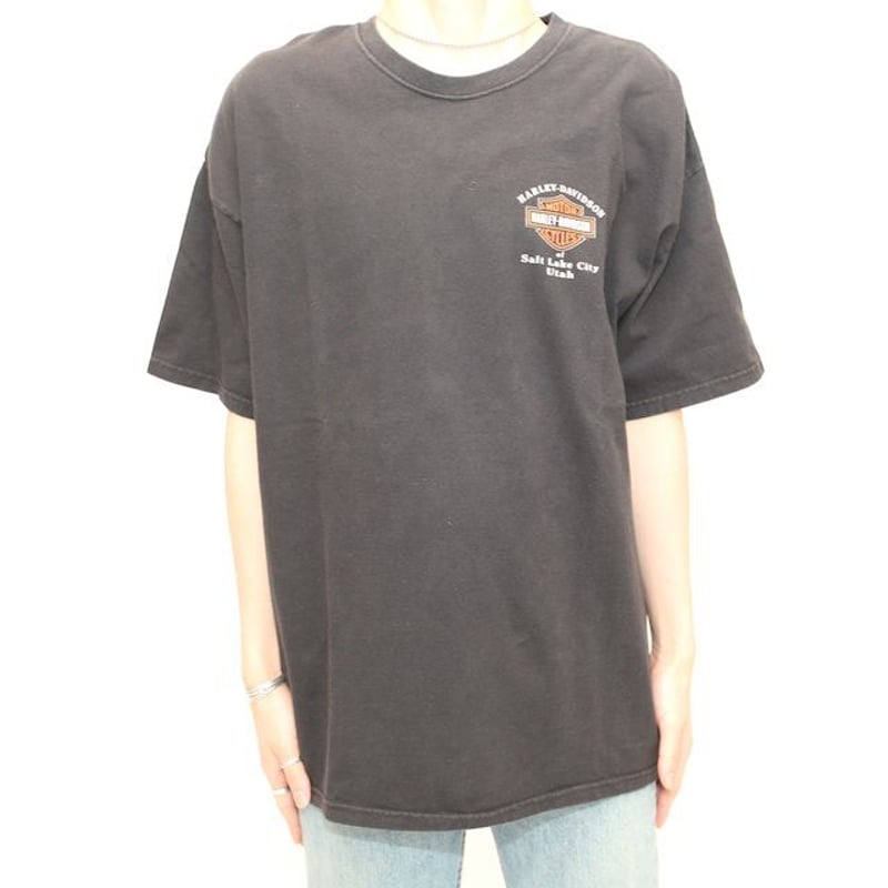 ハーレーダビッドソン Tシャツ Harley Davidson T-shirt# | Blue ハーレーダビッドソン Tシャツ Harley Davidson T-shirt# | Blue