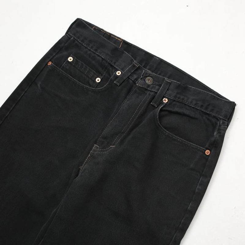 英国製 リーバイス 615 ブラックデニムパンツ Levi