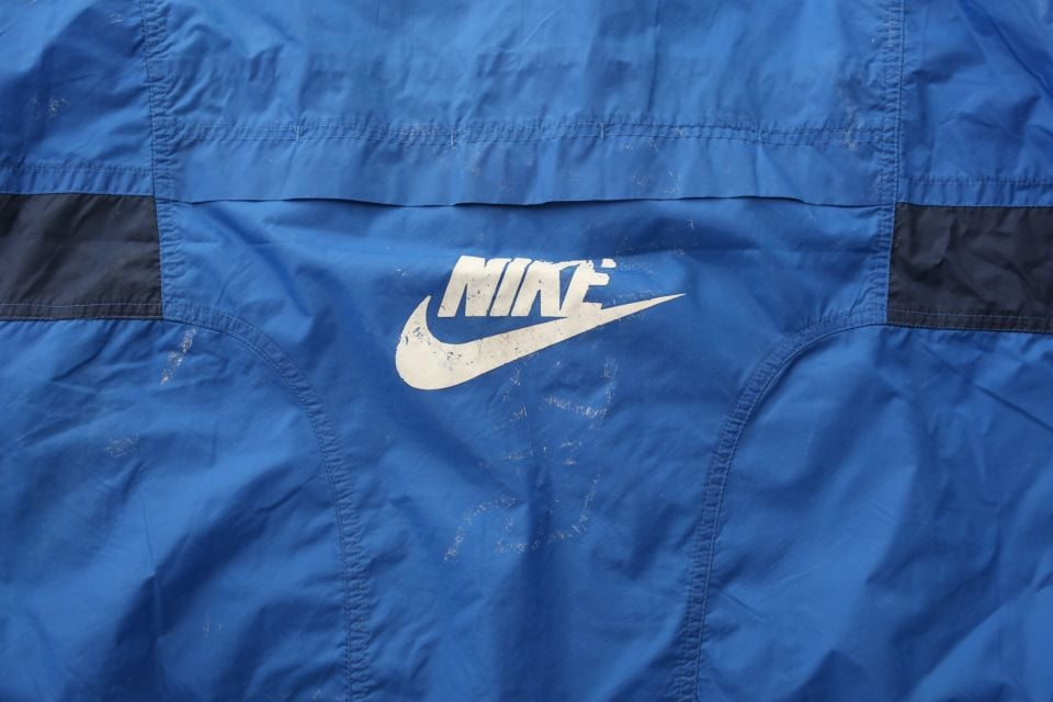 超美品90's NIKE サッカー イタリア代表ナイロンジャケットL