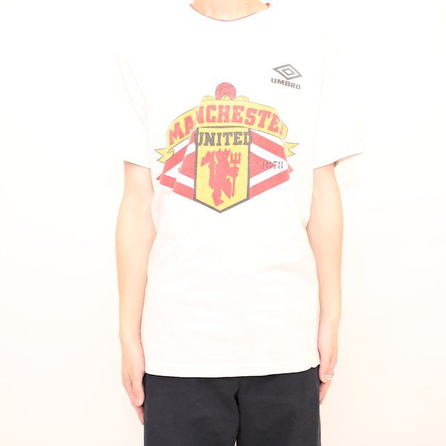 UMBRO マンチェスターU トレブル記念Tシャツ 入手困難 ヴィンテージ