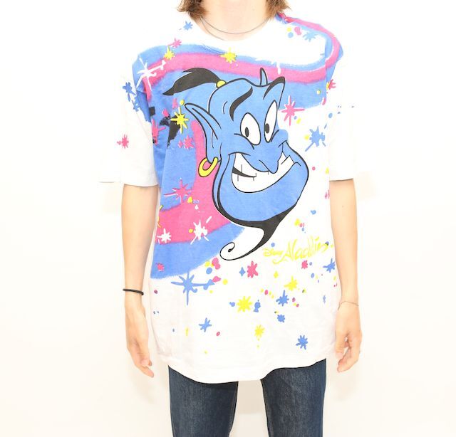 アラジン　ジーニー　tシャツ　ディズニー 新品】【公式】東京ディズニーシー アラジン ジーニー Tシャツ