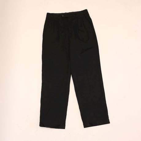 2タック ウール スラックス パンツ 2Pleats Wool Slacks Pants#