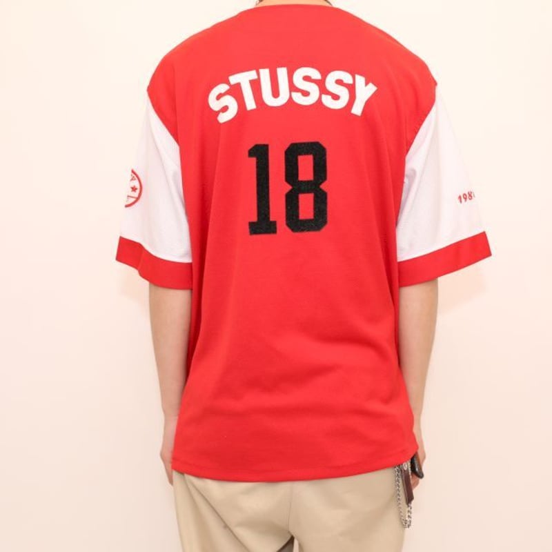 ステューシー ベースボールシャツ Stussy Baseball Shirt | Blue