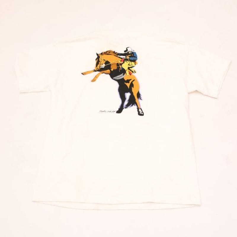 90s マルボロ カウボーイ Tシャツ Marlboro T-shirt | Blue