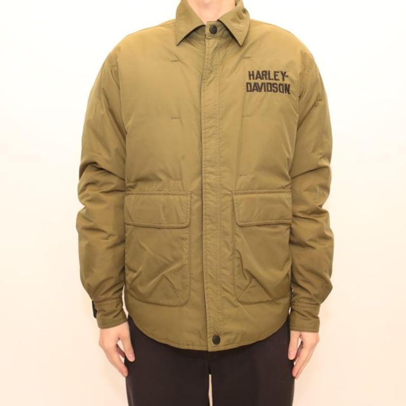 90s-00s ハーレーダビッドソン ダウン ジャケット Harley Davidson Re 