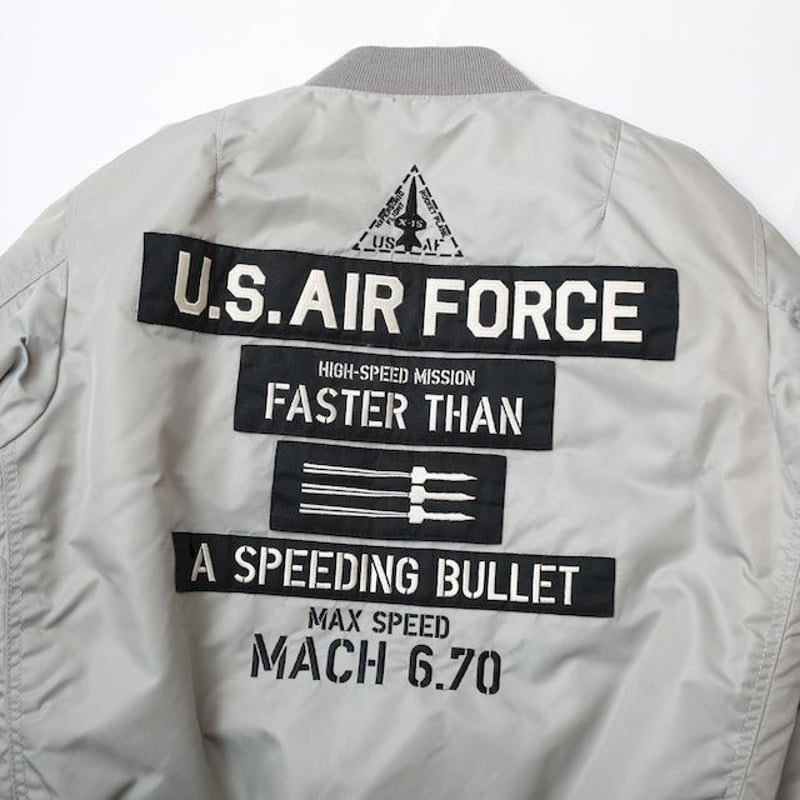 アヴィレックス MA-1 フライトジャケット U.S.AIR FORCE X-15 | Blue アヴィレックス MA-1 フライトジャケット U.S.AIR FORCE X-15 | Blue