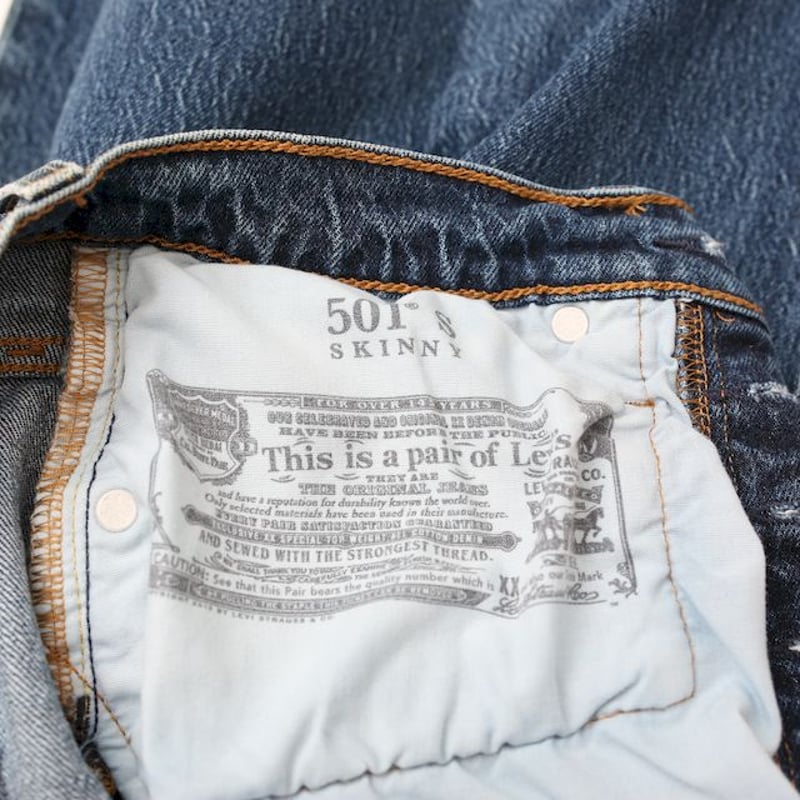 リーバイス501 スキニーデニム Levi's 501 Skinny Denim# | Blue リーバイス501 スキニーデニム Levi's 501 Skinny Denim# | Blue