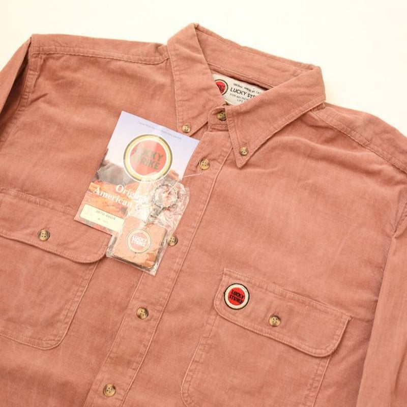 ラッキーストライク コーデュロイ シャツ Lucky Strike Corduroy Shi...