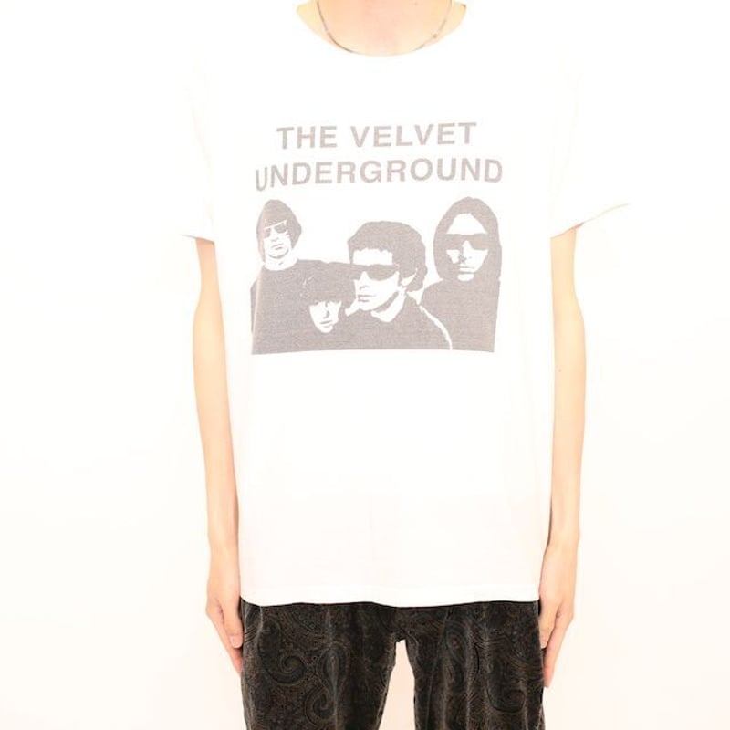 ヴェルヴェット・アンダーグラウンド Tシャツ バンT The Velvet ヴェルヴェット・アンダーグラウンド Tシャツ バンT The Velvet