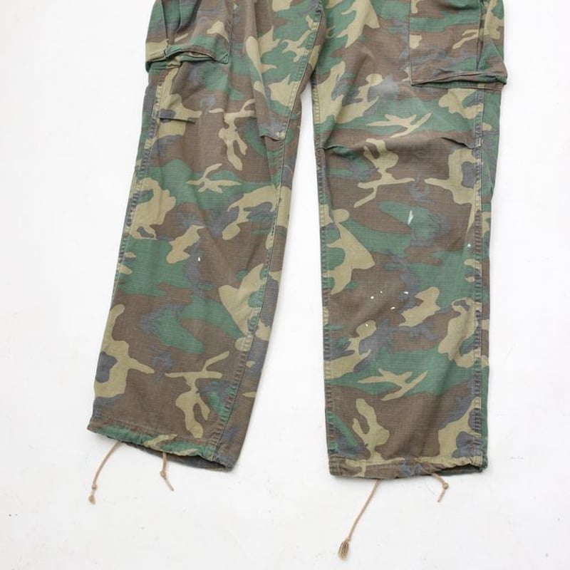70's U.S.ARMY ジャングルファティーグ カモフラ カーゴパンツ 70's U.S.ARMY ジャングルファティーグ カモフラ カーゴパンツ