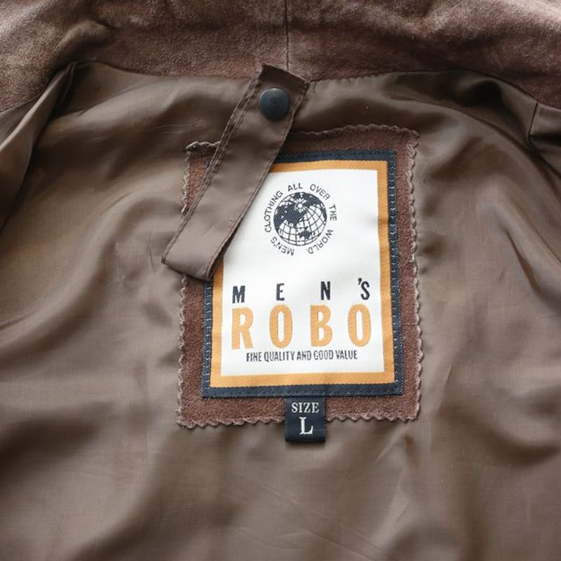 ノースフェイススエードカーコート  Leather Coat# ROBO