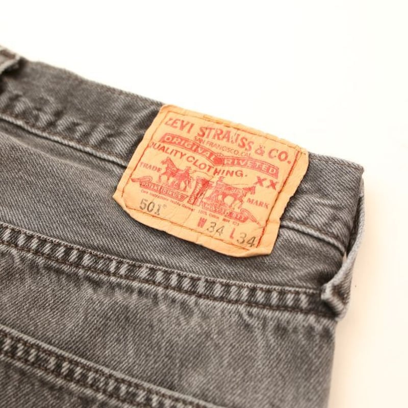 リーバイス501 ブラックデニム Levi's 501 | Blue