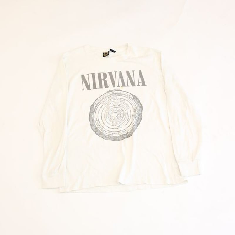 ニルバーナ バンドTシャツ ロンT NIrvana L/S T-Shirt | Blue