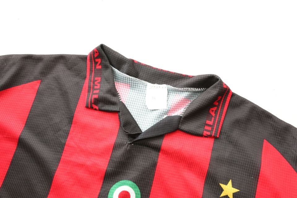 03-04 ルイコスタ ACミラン サッカーユニフォーム サッカーシャツ ゲームシャツ AC Milan Game Shirt