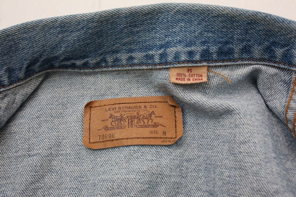 80's Levi's デニムJKT 短丈 オレンジタブ M 70626 80´s Levi´s デニムJKT 短丈 オレンジタブ M 70626