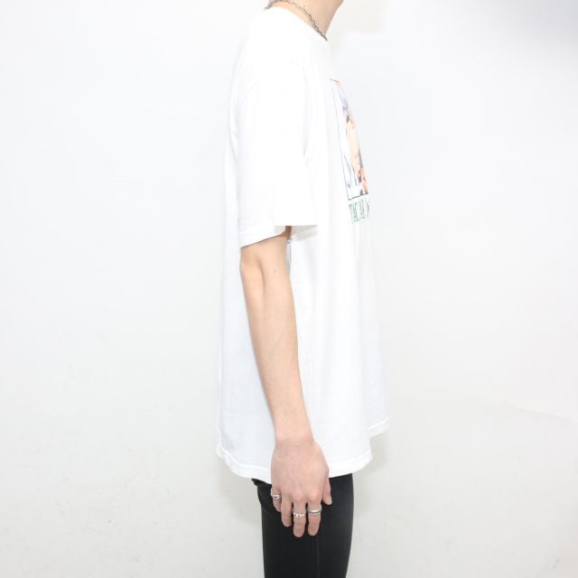 LGB Back Cross ダメージバッククロスTシャツ　エルジービー 2パック×クロスカラーズ Tシャツ 2PAC×CROSS COLOURS T-shirt |
