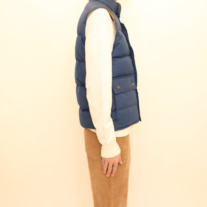 80s エディバウアー ダウンベスト Eddie Bauer Down Vest | Blue 80s エディバウアー ダウンベスト Eddie Bauer Down Vest | Blue