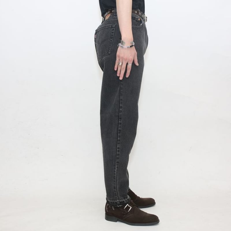 90's リーバイス 551 ブラックデニム パンツ Levi's Black Denim P...