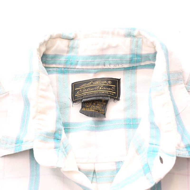 エディーバウアー チェックシャツ Eddie Bauer Check Shirt# | Blue