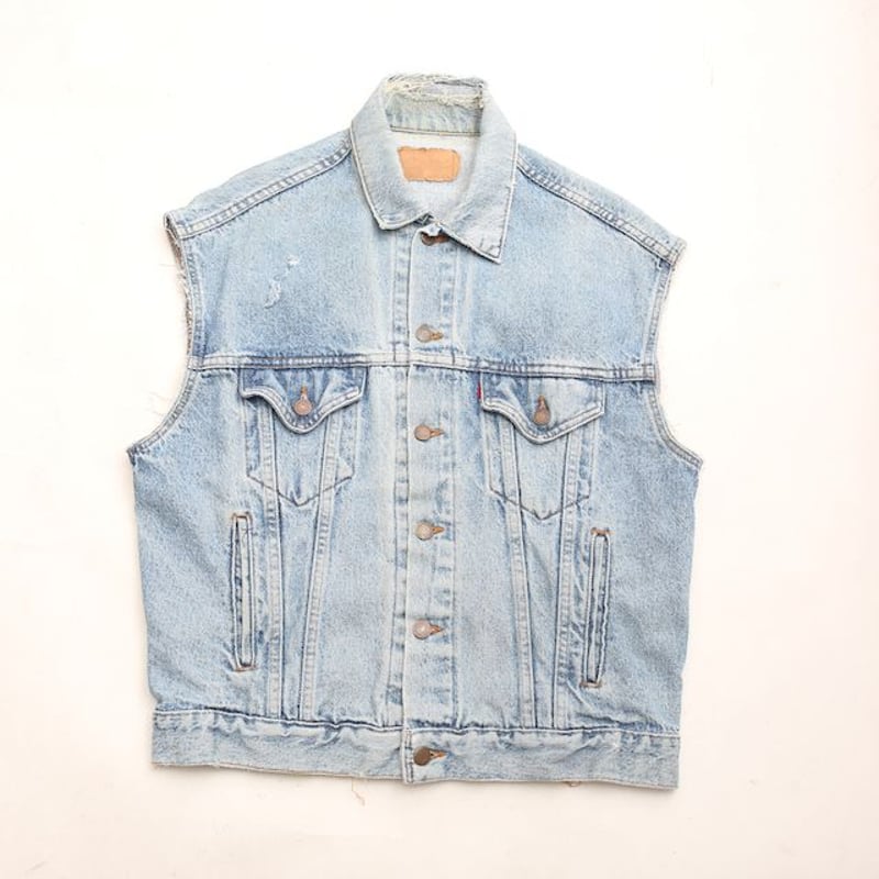 リーバイス70507 カットオフ デニム ベスト Levi's Cutt Off リーバイス70507 カットオフ デニム ベスト Levi's Cutt Off