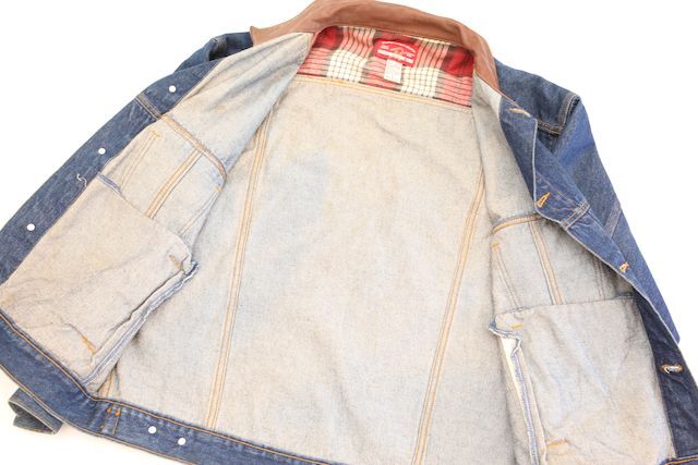 マルボロ デニムジャケット Marlboro Denim Jacket# | Blue