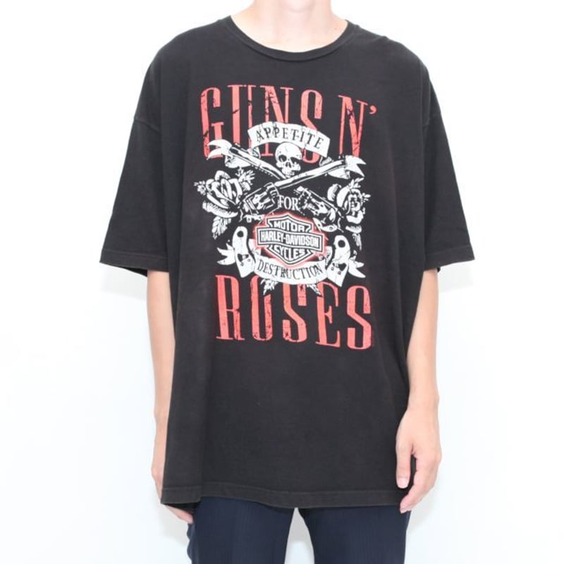 Guns N' Roses × Harley Davidson Tee | Blue Guns N' Roses × Harley Davidson Tee | Blue
