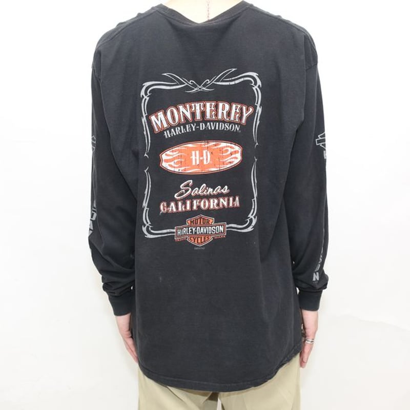 ハーレーダビッドソン ロンT Harley Davidson L/S Tee | Blue ハーレーダビッドソン ロンT Harley Davidson L/S Tee | Blue