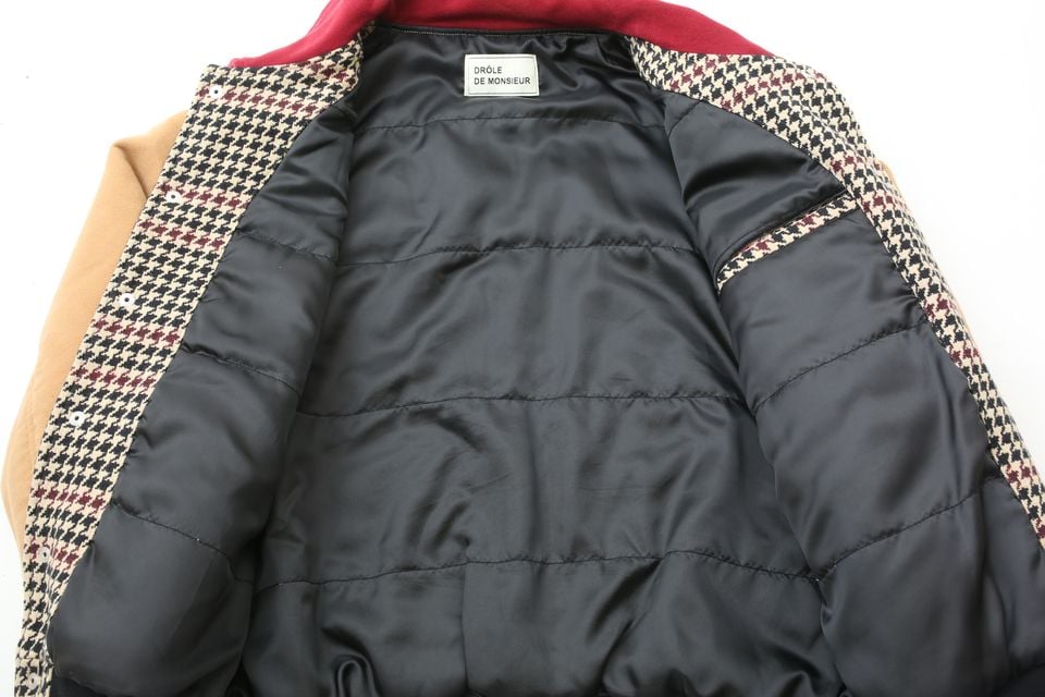 ドロールドムッシュ千鳥格子柄 ジャケット Drôle de Monsieur ドロールドムッシュ千鳥格子柄 ジャケット Drôle de Monsieur