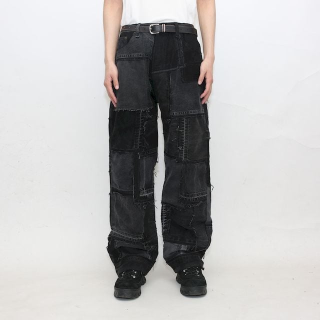 リーバイス パッチワーク リメイク デニムパンツ Levi's リーバイス パッチワーク リメイク デニムパンツ Levi's