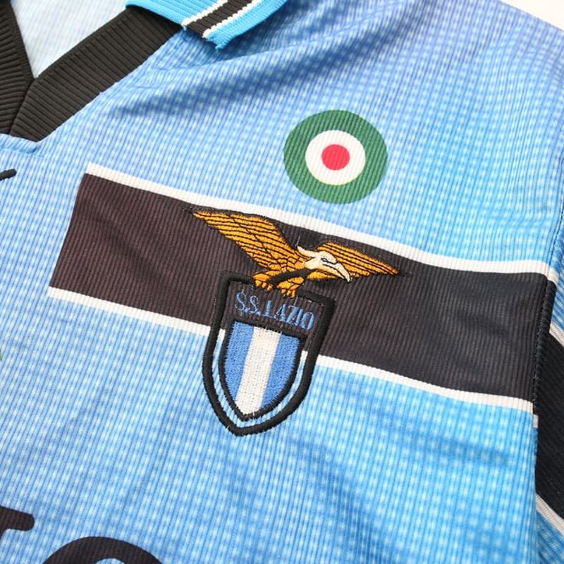 S.S. Lazio Umbro サッカーシャツ ラツィオ　ラッツィオ ラツィオ 98-00 ボクシッチ #8 フットボール ゲームシャツ SS