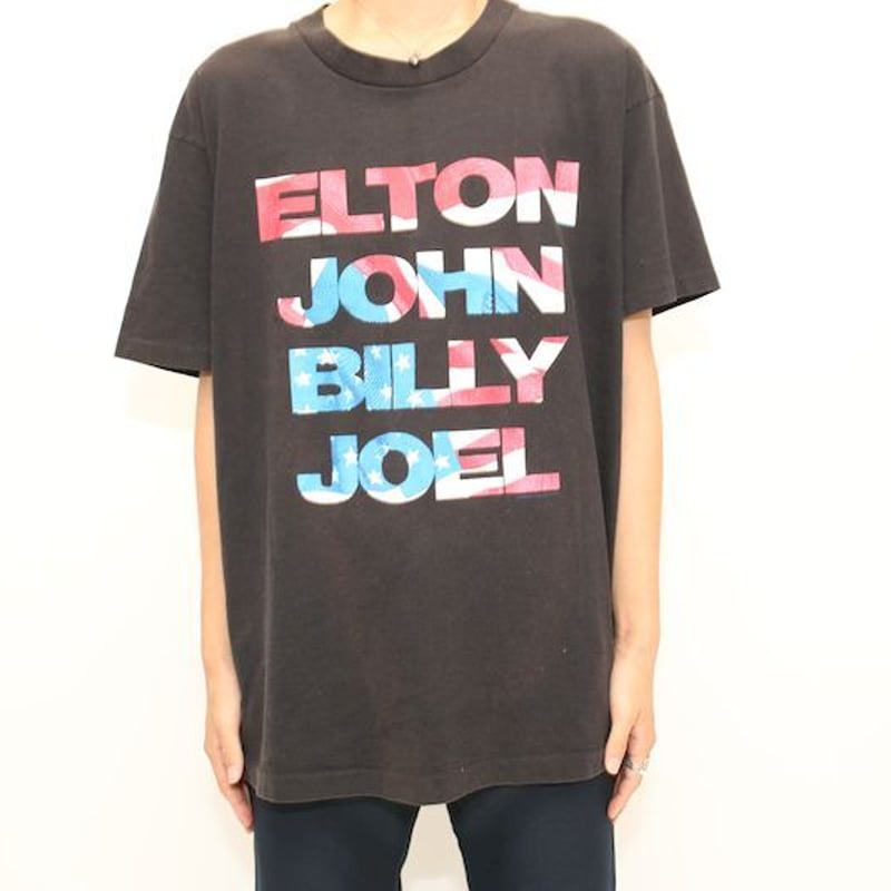 エルトンジョン ビリージョエル バンドTシャツ Elton John Billy Joel...