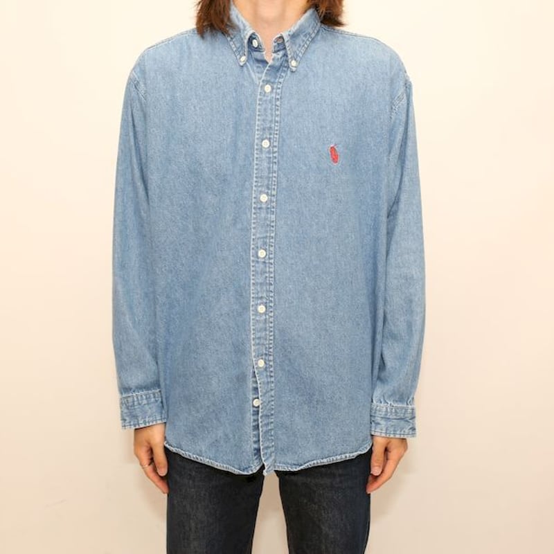 ラルフローレン デニムシャツ Polo By Ralph Lauren | Blue ラルフローレン デニムシャツ Polo By Ralph Lauren | Blue