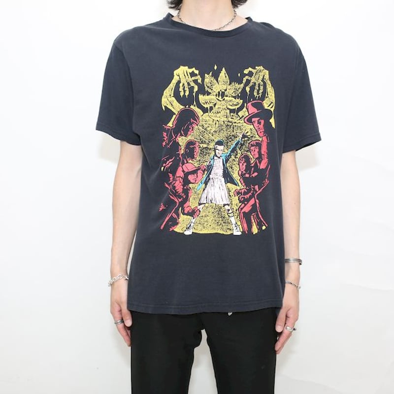 ストレンジャーシングス Tシャツ Stranger Things T-Shirt# | Blue ストレンジャーシングス Tシャツ Stranger Things T-Shirt# | Blue