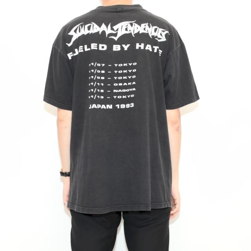 ★SUICIDAL TENDENCIES 93アメリカツアー Tシャツ FOG