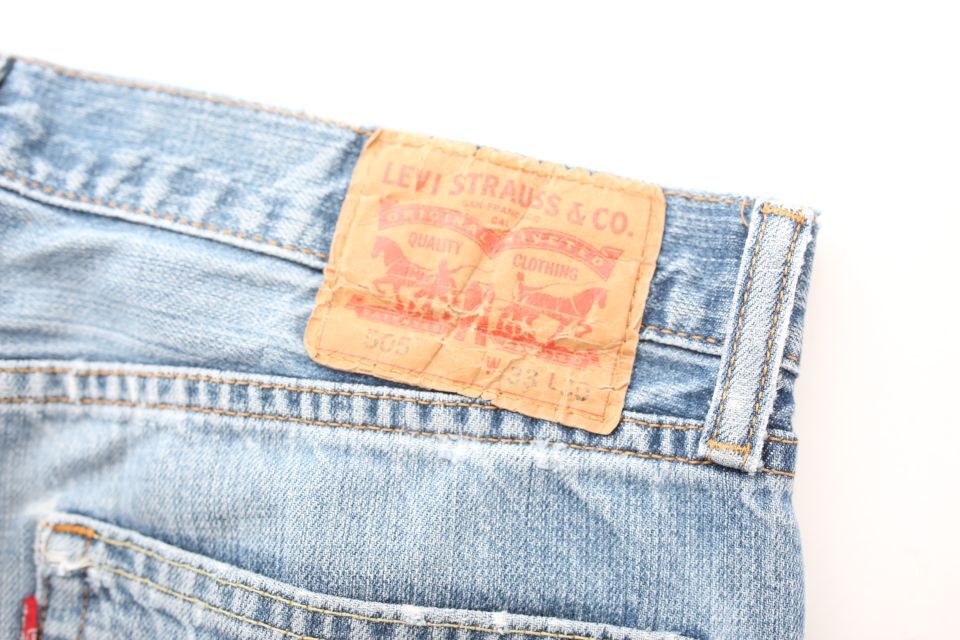 ★リーバイス Levi's505★ダメージペイント★デニム★ ジーンズ ☆リーバイス Levis505☆ダメージペイント☆デニム☆ ジーンズ